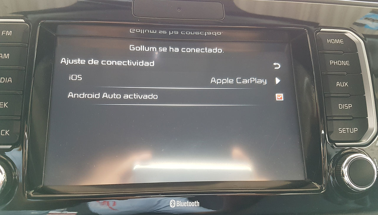 Configuración de conectividad Kia Rio