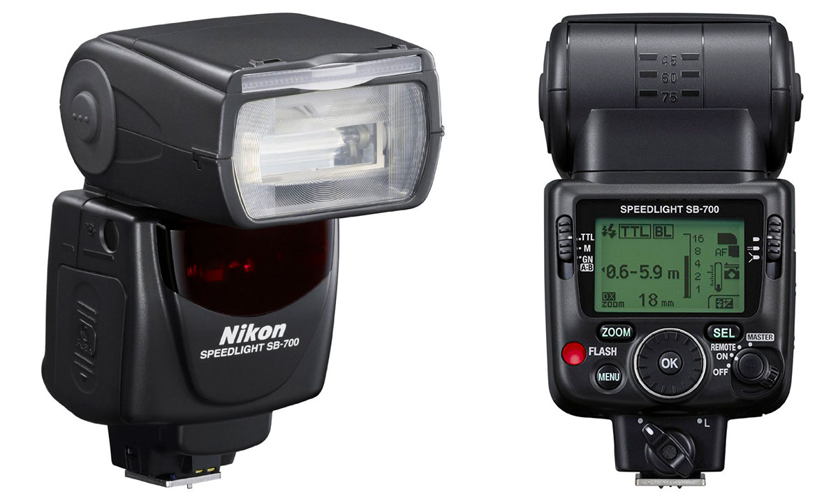 Iluminación CLS de Nikon en la cámara D500 con flash SB-500 y SB-700