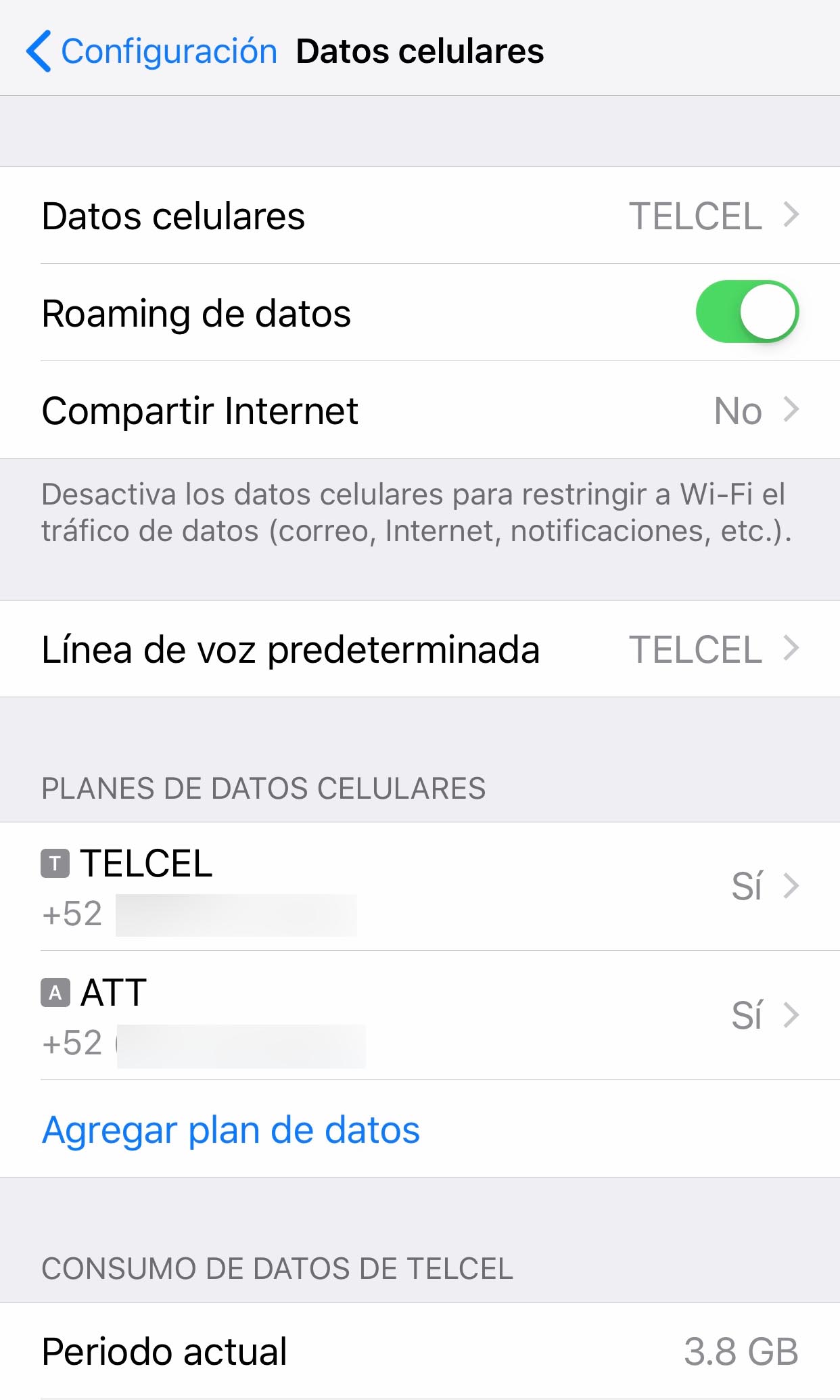 Traer dos líneas en un mismo teléfono: Telcel y ATT en iPhone