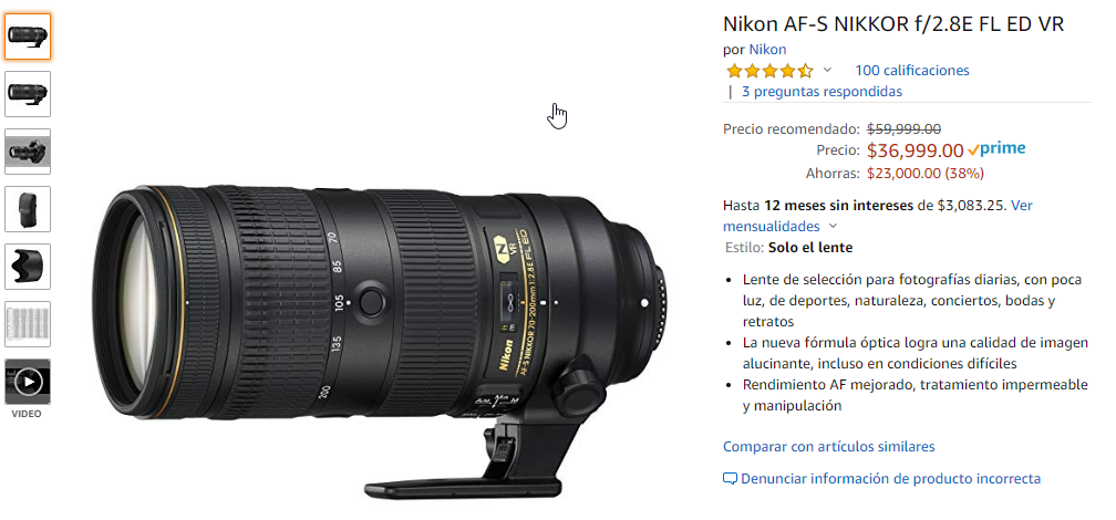 El mejor 70-200 de todos los tiempos: Nikon AF-S NIKKOR 70-200mm f/2.8E FL ED VR