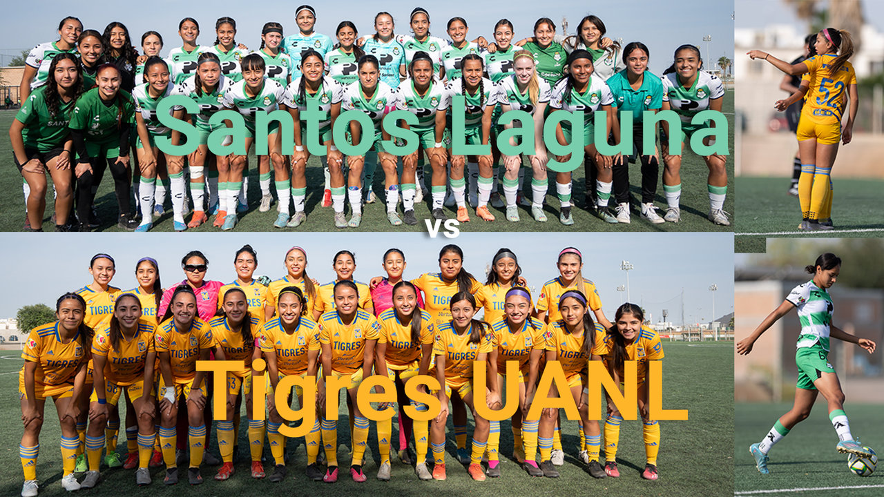 Santos vs Tigres femenil sub 18